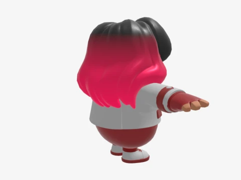 Yulejacket Fall Guy - Fortnite 3D Model