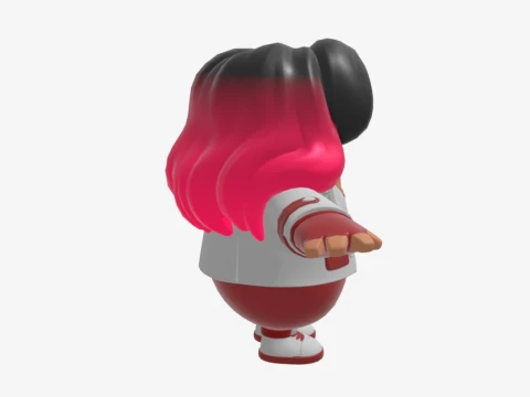Yulejacket Fall Guy - Fortnite 3D Model