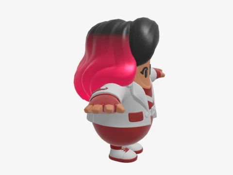 Yulejacket Fall Guy - Fortnite 3D Model