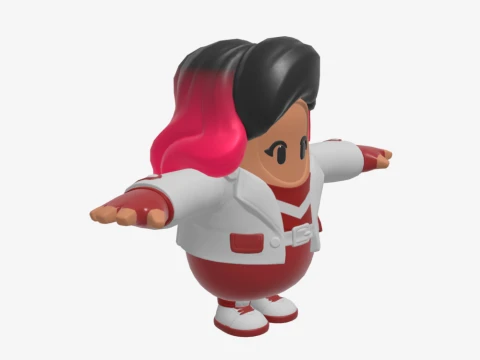 Yulejacket Fall Guy - Fortnite 3D Model