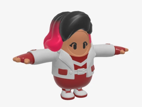 Yulejacket Fall Guy - Fortnite 3D Model