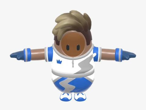 Chase Fall Guy - Fortnite 3D Model