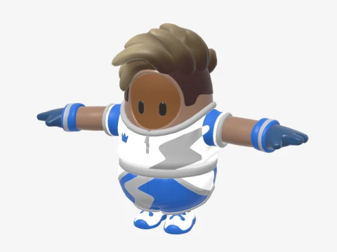 Chase Fall Guy - Fortnite 3D Model