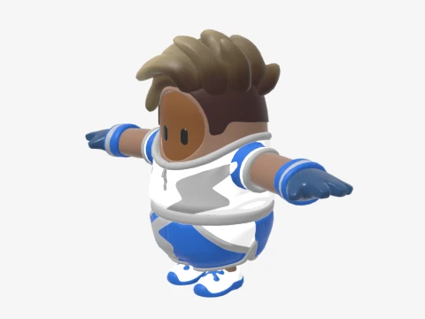Chase Fall Guy - Fortnite 3D Model