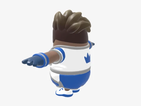 Chase Fall Guy - Fortnite 3D Model