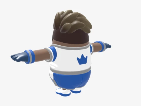 Chase Fall Guy - Fortnite 3D Model