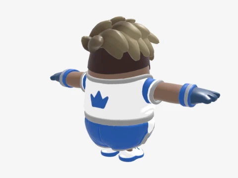 Chase Fall Guy - Fortnite 3D Model