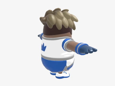 Chase Fall Guy - Fortnite 3D Model