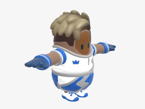 Chase Fall Guy - Fortnite 3D Model
