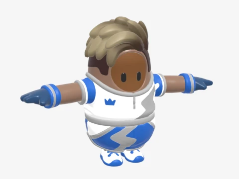 Chase Fall Guy - Fortnite 3D Model