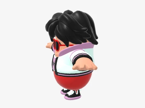 Evie Fall Guy - Fortnite 3D Model