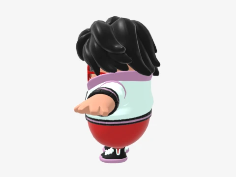 Evie Fall Guy - Fortnite 3D Model