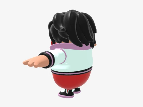 Evie Fall Guy - Fortnite 3D Model