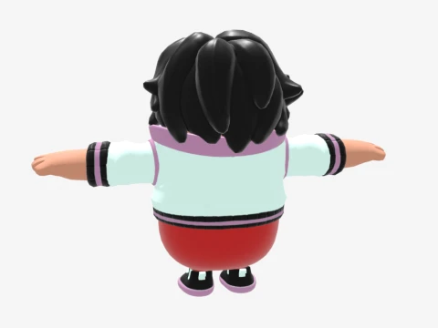 Evie Fall Guy - Fortnite 3D Model