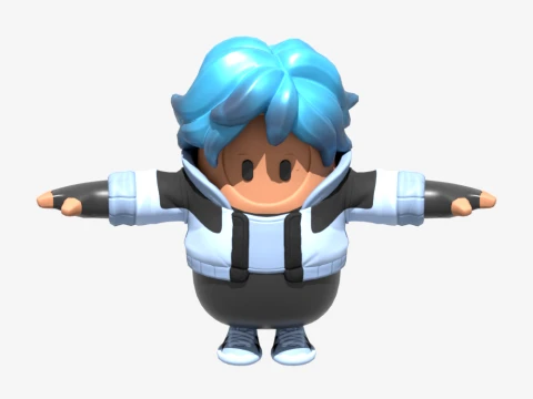 ジュンファン フォールガイ - フォートナイト 3Dモデル