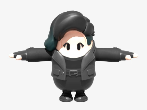 Chuva Queda Cara - Fortnite Modelo 3D