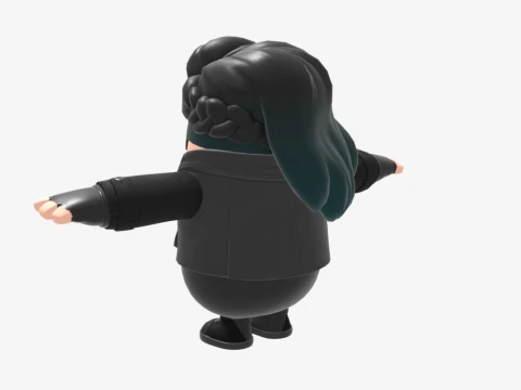 Rain Fall Guy - Fortnite 3D Model