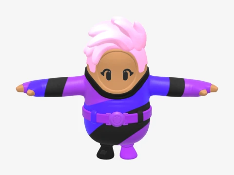 Ayla Winn Fall Guy - Fortnite 3D Model