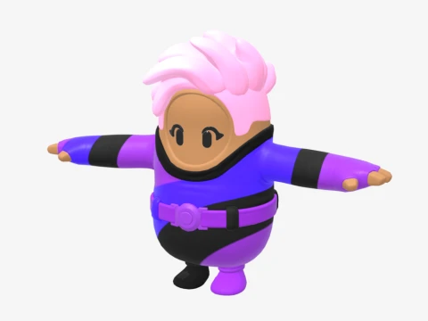 Ayla Winn Fall Guy - Fortnite 3D Model