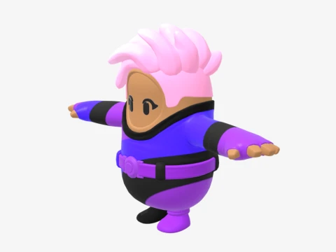 Ayla Winn Fall Guy - Fortnite 3D Model