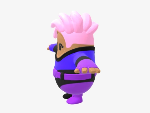 Ayla Winn Fall Guy - Fortnite 3D Model