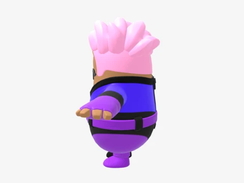 Ayla Winn Fall Guy - Fortnite 3D Model