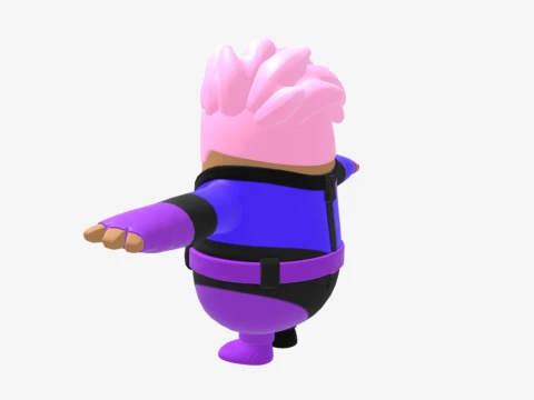 Ayla Winn Fall Guy - Fortnite 3D Model