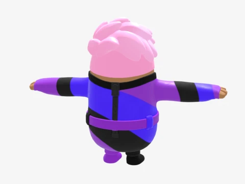 Ayla Winn Fall Guy - Fortnite 3D Model