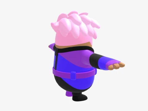 Ayla Winn Fall Guy - Fortnite 3D Model