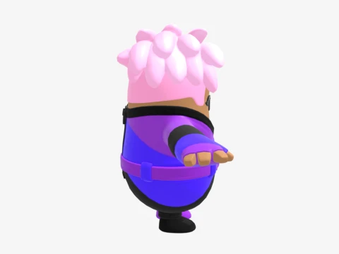 Ayla Winn Fall Guy - Fortnite 3D Model