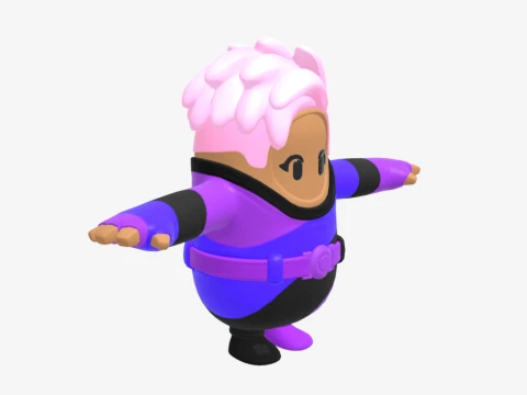 Ayla Winn Fall Guy - Fortnite 3D Model