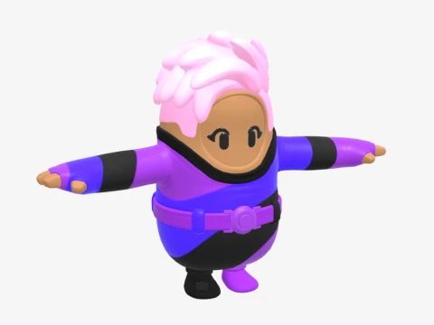 Ayla Winn Fall Guy - Fortnite 3D Model