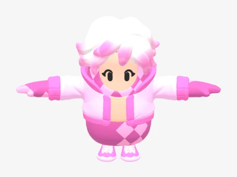 Catrin Glitch Fall Guy - Fortnite 3D Model