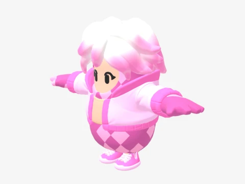 Catrin Glitch Fall Guy - Fortnite 3D Model