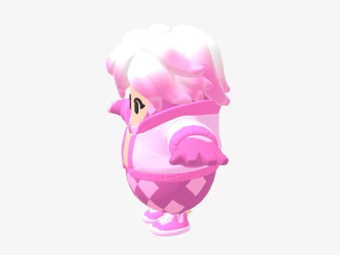 Catrin Glitch Fall Guy - Fortnite 3D Model