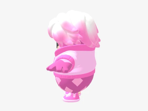 Catrin Glitch Fall Guy - Fortnite 3D Model