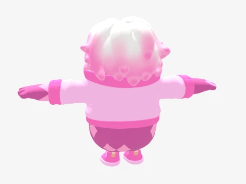 Catrin Glitch Fall Guy - Fortnite 3D Model