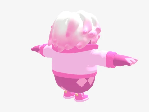Catrin Glitch Fall Guy - Fortnite 3D Model