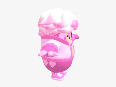 Catrin Glitch Fall Guy - Fortnite 3D Model