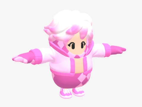 Catrin Glitch Fall Guy - Fortnite 3D Model