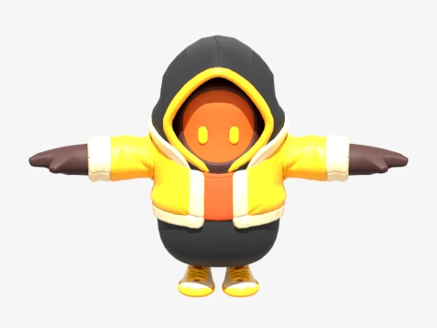 Bone Wasp Fall Guy - Fortnite 3D Model