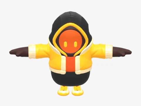 Bone Wasp Fall Guy - Fortnite 3D Model