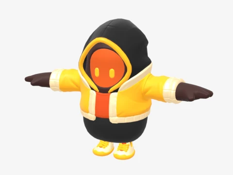 Bone Wasp Fall Guy - Fortnite 3D Model