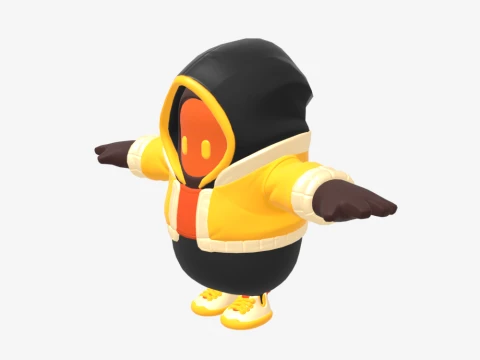 Bone Wasp Fall Guy - Fortnite 3D Model