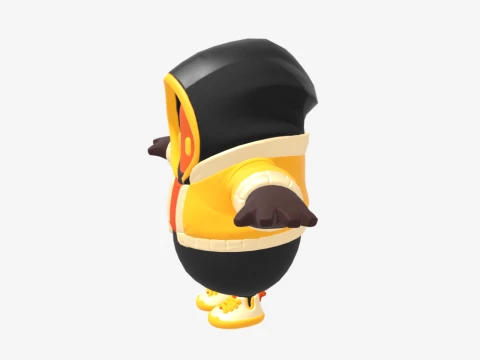 Bone Wasp Fall Guy - Fortnite 3D Model