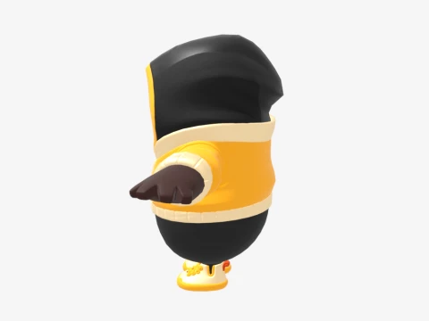 Bone Wasp Fall Guy - Fortnite 3D Model