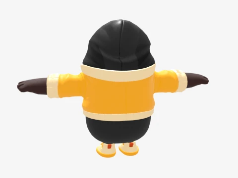 Bone Wasp Fall Guy - Fortnite 3D Model