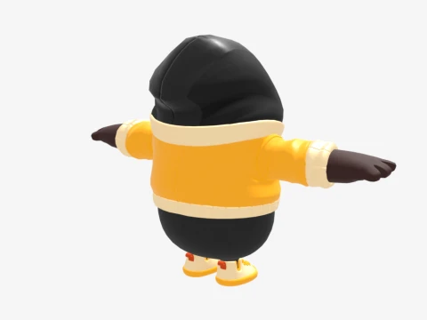 Bone Wasp Fall Guy - Fortnite 3D Model
