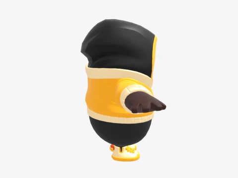 Bone Wasp Fall Guy - Fortnite 3D Model