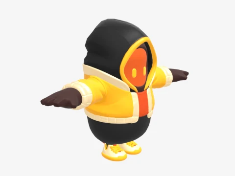 Bone Wasp Fall Guy - Fortnite 3D Model
